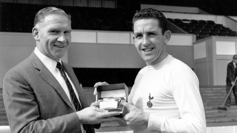 Bill Nicholson and Dave Mackay