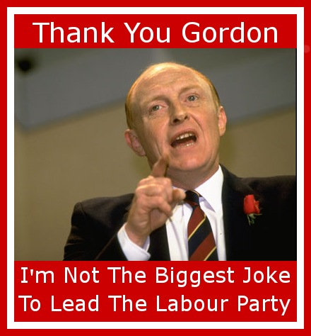 Labour leader Neil Kinnock