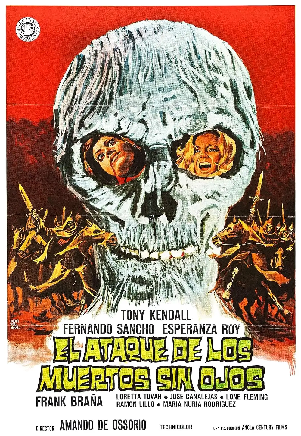 “Return of the Blind Dead” (1973) poster.