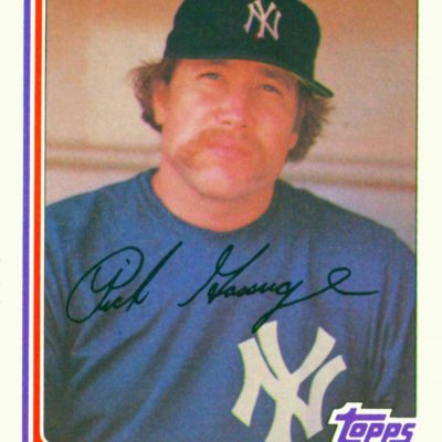 Rich Goose Gossage Topps card 1982